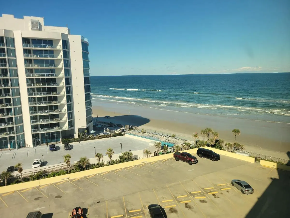 Beautiful Ocean View Condo With Huge Tv 데이토나 비치 0*,  미국