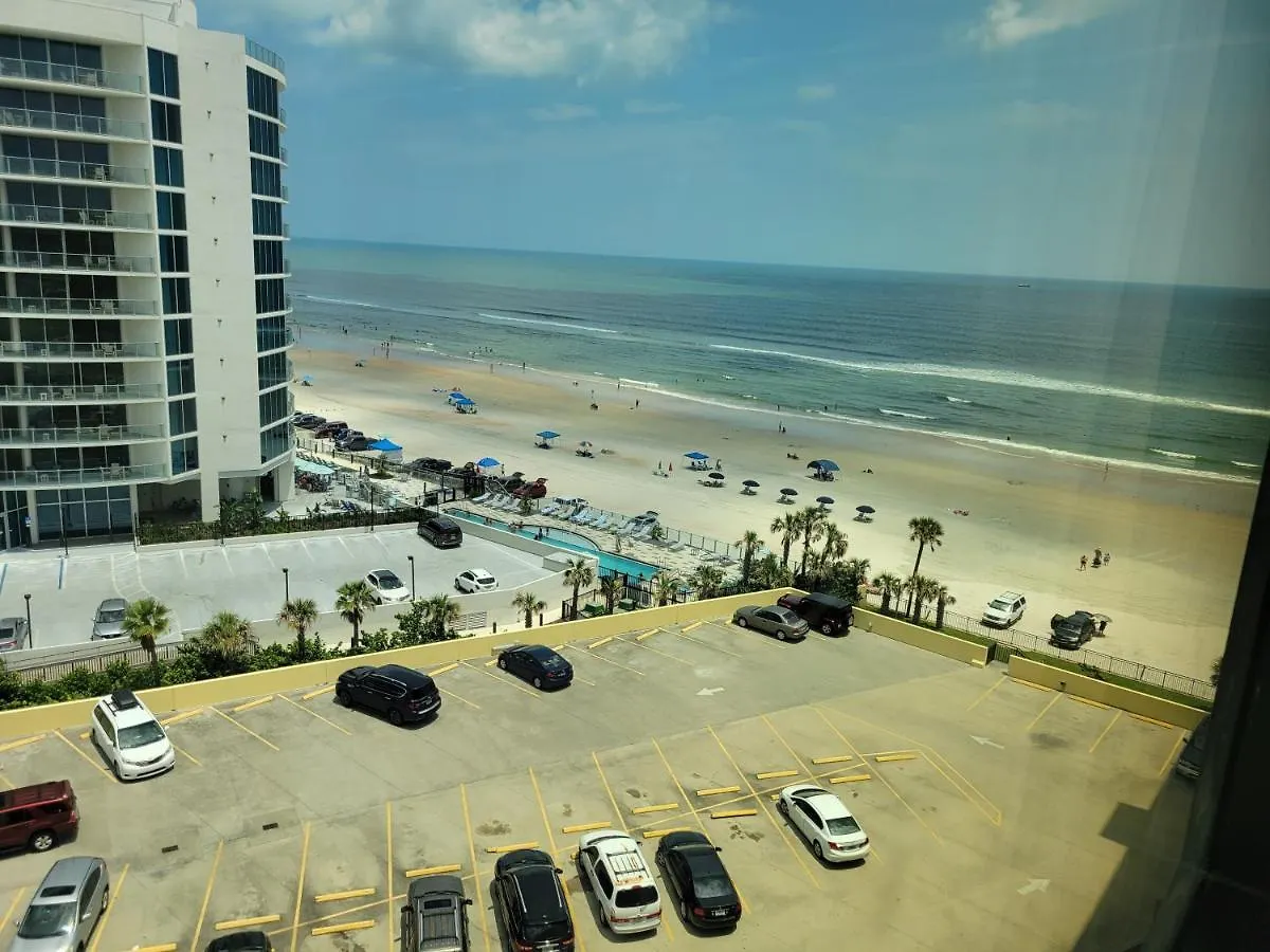 아파트호텔 Beautiful Ocean View Condo With Huge Tv 데이토나 비치 미국