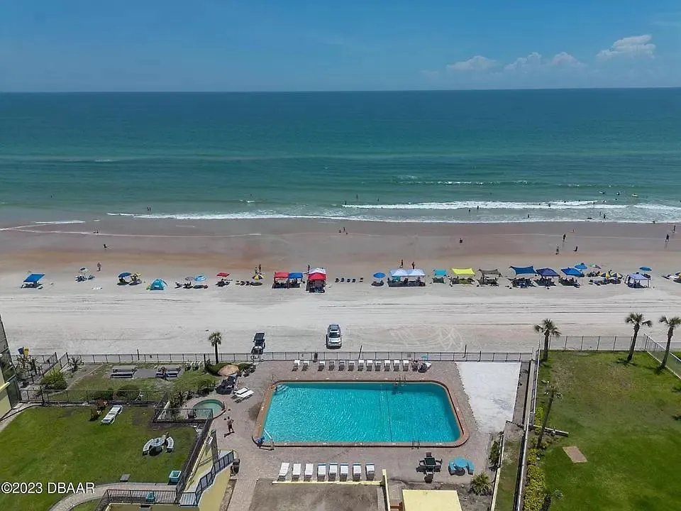 Beautiful Ocean View Condo With Huge Tv 데이토나 비치 0*,  미국